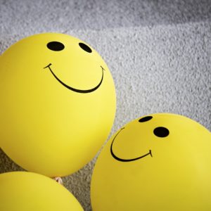 Ballons souriants